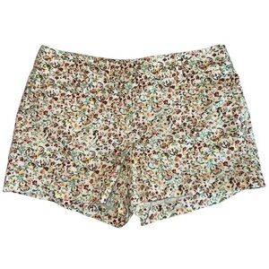 LOFT Outlet Floral Shorts Women’s 4 US / 8 EU Cotton 3.5” Inseam – Multicolor